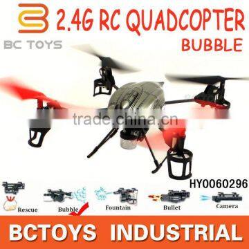 WL toys 2.4GHz 4CH beetle V969 rc quadcopter with bubble function uav drone crop duster with light HY0060296