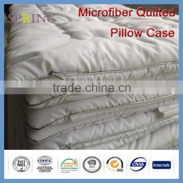 Super Soft Microfiber Pillow quilted pillow zipper pillow piping pillow case