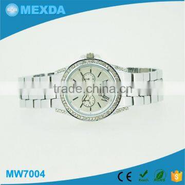 High Quality Fancy Women Dressing Stainless Steel Back Ring Watch Quality Choice