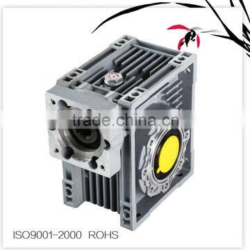 Aluminum Housing RV Series Double Stage NMRW025-150 Worm Speed Reducer Reduce Reductor Reduction Gearbox for Winch Sliding Door