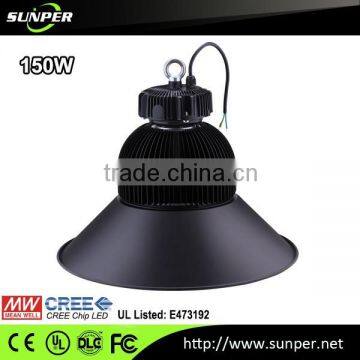 Manufacture hanging lighting factory led high bay light DLC UL warehouse lamp