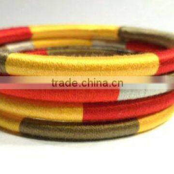 SILK THREAD BANGLES - Girls Party Wear Fancy Bangles