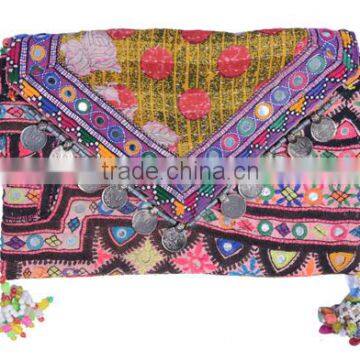 2015 indian traditional Multicolor lady handbag