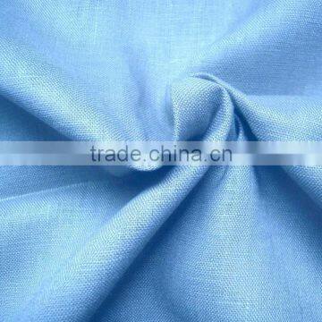China Supply 100% Linen Fabric 14*14/50*54 Dyed Linen Fabric photo-3