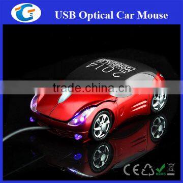 Wired Optical Mice Car Shaped Mouse With Headlight