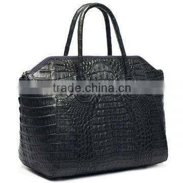 Trendy Crocodile Pattern Italian Brand Handbag