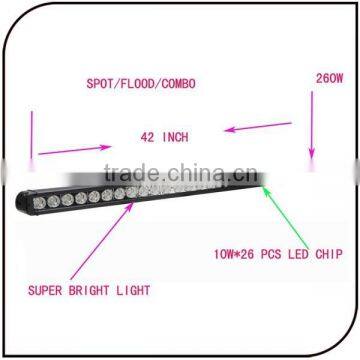 260W IP67 AUTO LED WORK LIGHT 23400LM SPOT/FLOOD/COMBO OFFROAD 4X4 LED LIGHT BAR photo-2