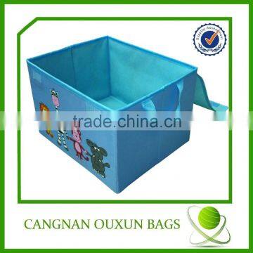 Wholesale non woven foldable shoe storage box