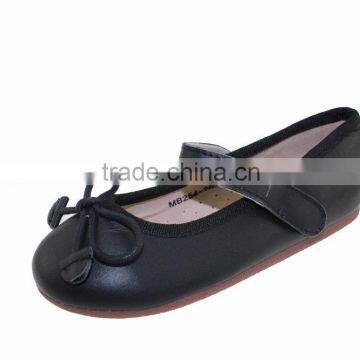 blank soft insole flat girls shoes new pattern 2016