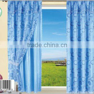 JY-261 15 years top-rated golden seller newest 100% polyester printed finished curtain gauze