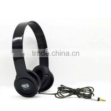 High quality cool stuff bicycle rider fashion accessories super bass stereo headphone sports headset in black