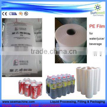 PE transparant roll film