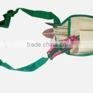 4pcs multifunction garden tool set in a bag
