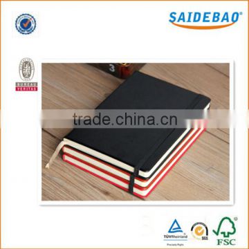 A5 size classical genuine/pu leather hardcover notebook with customer design                        
                                                                                Supplier's Choice