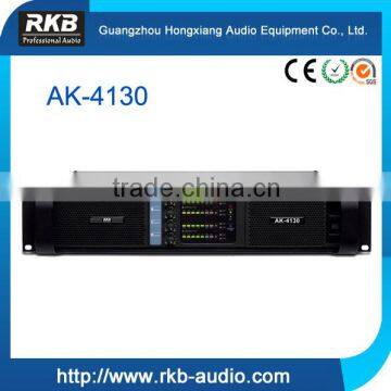 AK-4130 professional 1300w x4 outdoor power amplifier