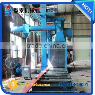 forging descaling h beam shot blasting machine, automatic polishing machine