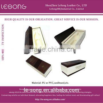 leather single wine bottle box