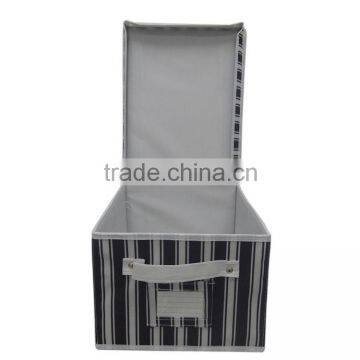 Online Shop China Storage Box Large Capacity Box Striped Storage Box photo-4