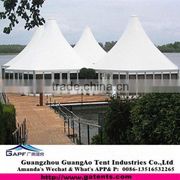 2015 unique style Supreme Quality round glass tent