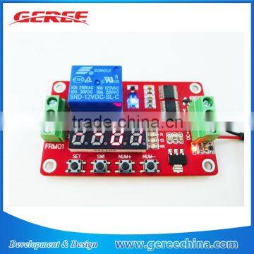 FRM01 12 V 1-Channel relay Module Multifunction time self-locking relay switch