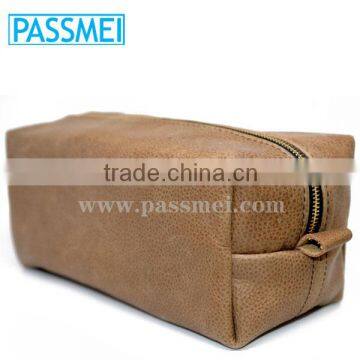 Genuine Leather Toiletry Bag