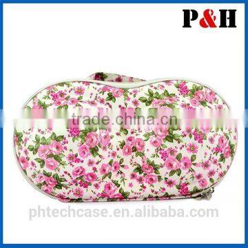 Fashion EVA Beautiful Hard Case Travel Bra Case