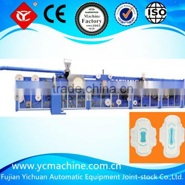 CE Certification High Quality Full-servo Sanitary Napkin Machinery Manufacturer