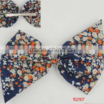 hair clip /fabric bow/2014 new style /multi-color