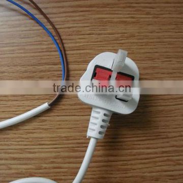 BSI approval 13A fuse power cord uk 3 pin power cord