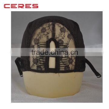 Wholesale Brown Lace Wig Caps For Making Wigs Adjustable Wig Cap In Stock                        
                                                Quality Choice