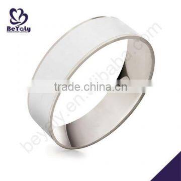 wholesale silver exquisite plain metal bangle
