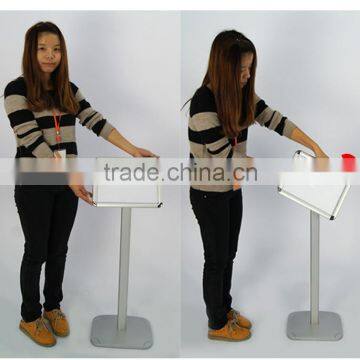 telescopic stands Aluminum display stand,telescopic poster menu stand