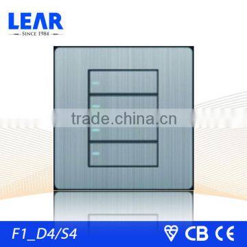 4 gang led switch