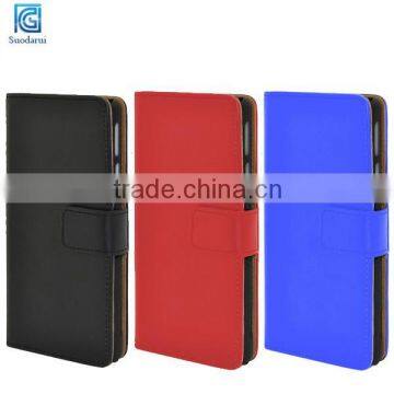 Best Price Leather Wallet Cell Phone Case For Alcatel One Touch Conquest OT-7046 photo-4