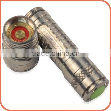 High Demand XML2 3A LED Titanium Alloy Flash Light 1100 Lumens Torchlight With Utility Model Patent photo-2
