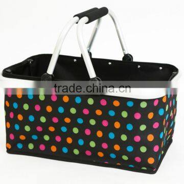 Two Handle Folding Cooler Basket