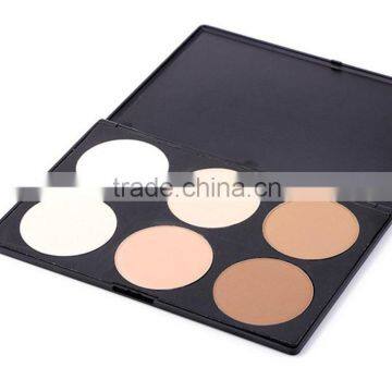Face Powder Foundation Palette,silky Mineral Powder for Face Makeup Pressed Powder photo-2
