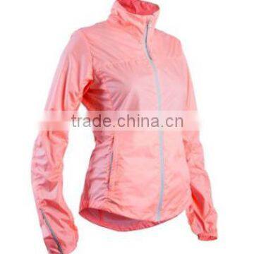 Woman outwear suntan-proof wear UV-protection wear breathable windbreaker Pink