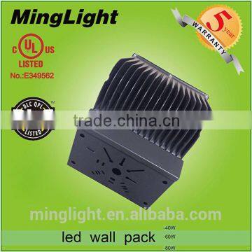 DLC UL CUL 40w 60w 80w Led Wall Pack Light / 60w Led Wallpack photo-4