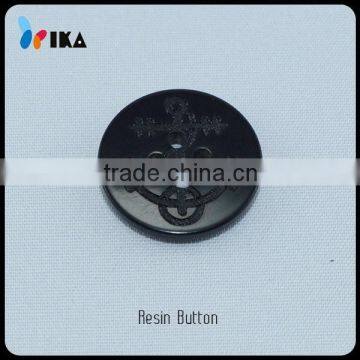 Special fashion design 4 hole resin button for clothes