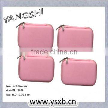 portable pink hard disk drive multiple server carrying case