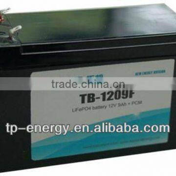 long life electric buggy lithium ion lifepo4 battery 12V 9Ah