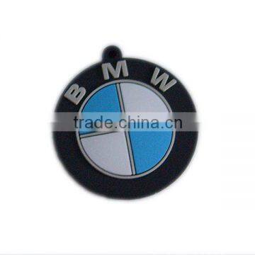 Soft PVC key chain.