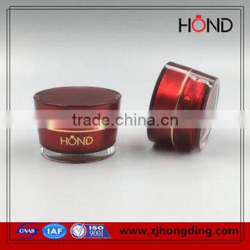 cone shape acrylic jar;cosmetic container; top selling acrylic jar 50g