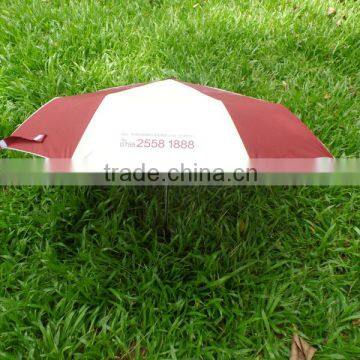 High Quality Red Promotional Advertising Folding Umbrella