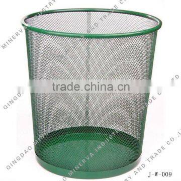 metal waste can/bin