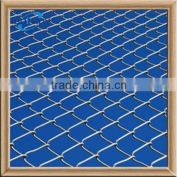 galvanized pvc coated animal chain link fence