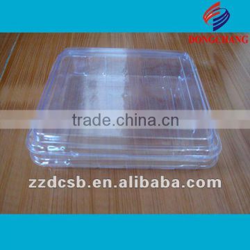 pvc blister clamshell tray for food packaging