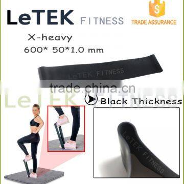 Best Resistance Bands - 4 Loop Fitness Bands Set - Exercise Resistance Loop Bands - Exercise Bands For Legs And Arms - Physical Quality Choice photo-3