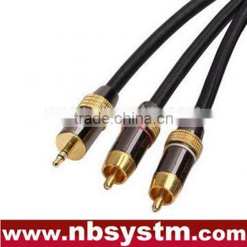 Assembly Type 3.5mm StereoPlug to 2xRCA Plug